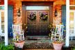 Front Doors and Porch