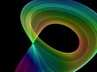 coloured ellipses abstract