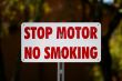 Stop Motor No Smiking 6437