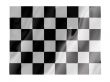 Checkered fluttering