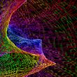 Bright wooly abstract