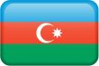 Azerbaijan Flag Button