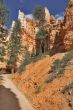 Road to a canyon