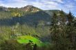 Lawn in a valley.