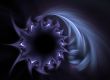 Dark-blue comet