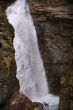 Waterfalls in narrow canyon