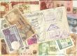 Passport and foreign currency