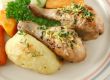 Chicken Drumsticks And Vegetables