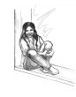 girl at the window