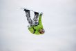 snowboarder twist jumping