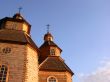 Moon Over Church Steeple