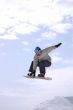 snowboarder jumping