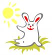 cheerful rabbit