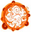 light ornate frame