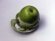 Green juicy apple