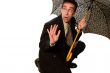 Scared Businessman