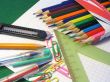 The color pencils