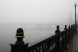 Bridge in fog
