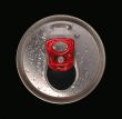 Close-up of aluminum drink can