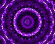 Purple and black kaleidoscope