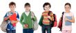 Group of children students