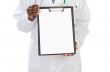 anonymous doctor whit clipboard