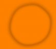 Smoke ring on orange background