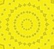 Yellow kaleidoscope