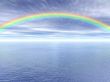 Rainbow landscape