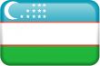 Uzbekistan Flag Button