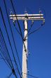 Electrical high voltage pole