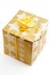 golden gift box