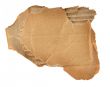 piece of cardboard