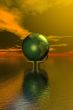 Abstract Background 3D