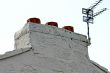 Three Chimney Pots and Two TV Arials