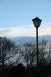 Old Lamp Post at Dusk