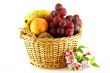 various of fruits in a basket