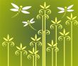 plants and dragonflies