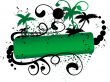 Abstract summer banner
