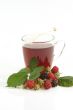 Glass of fruit tea