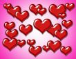Hearts on Pink
