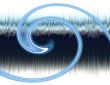 Abstract Computer Background - Blue Wave
