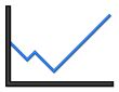 Up Trending Graph Illustration