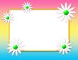 Daisy Frame Background