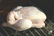Raw Chicken on a Barbecue