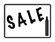 Marker Board SALE Sign