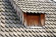 Roof of the ancient house