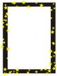 Frame with yellow stars