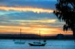 Orange And Blue Sunset