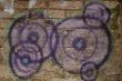 graffiti on brick wall